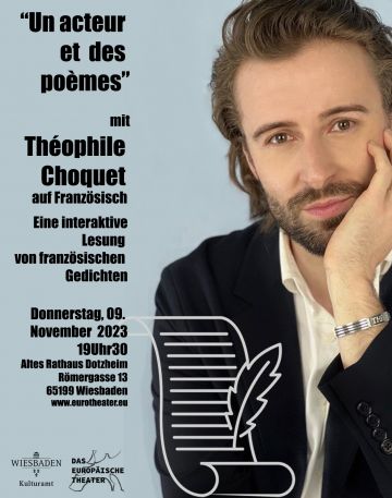 Tickets für Un acteur et des poèmes am 09.11.2023 - Karten kaufen